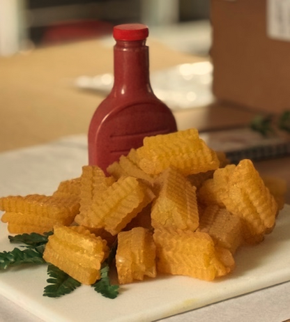 Crinkle Cut French Fries Cluster